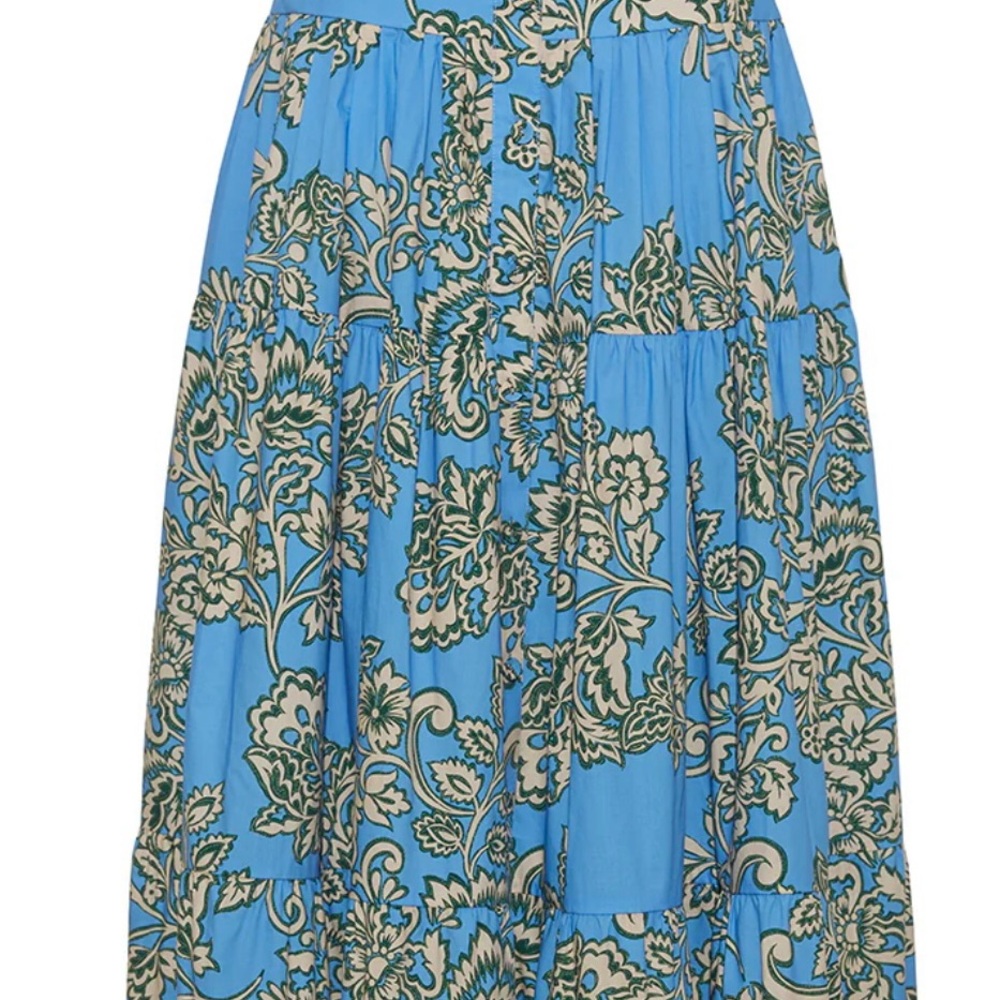 NWT - Cara Cara NYC - Herrington Blue Matching Set - maxi skirt and matching top